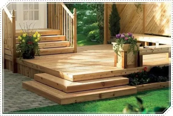 Wood Decking Outdoor Design android App screenshot 3