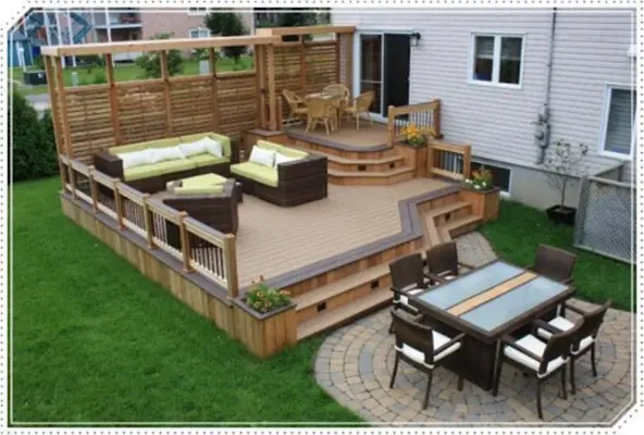 Wood Decking Outdoor Design android App screenshot 4